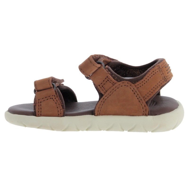 Timberland Nubble Nubuck Boys Sandals Medium Brown